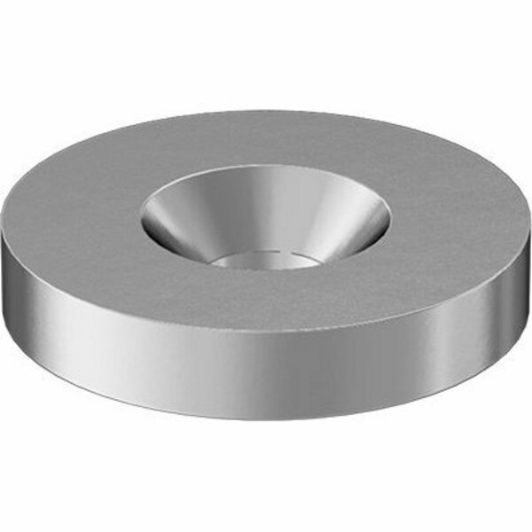 Bsc Preferred 18-8 Stainless Steel Finishing Countersunk Washer for No 8 Screw Size 0.188 ID 82 Deg Countersink 92538A330